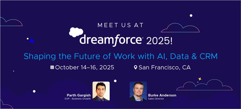 Let’s Connect at Dreamforce!