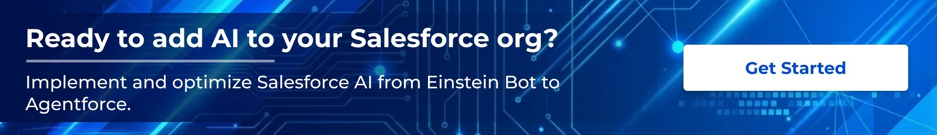 Salesforce CTA Banner